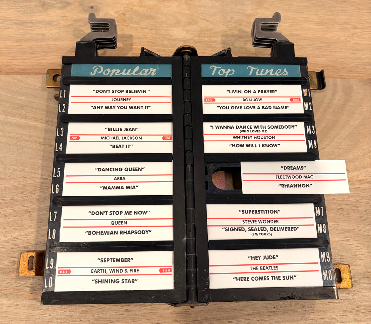 Wurlitzer 5250 Jukebox Wallbox - Working & Restored - MP3/Bluetooth/AirPlay