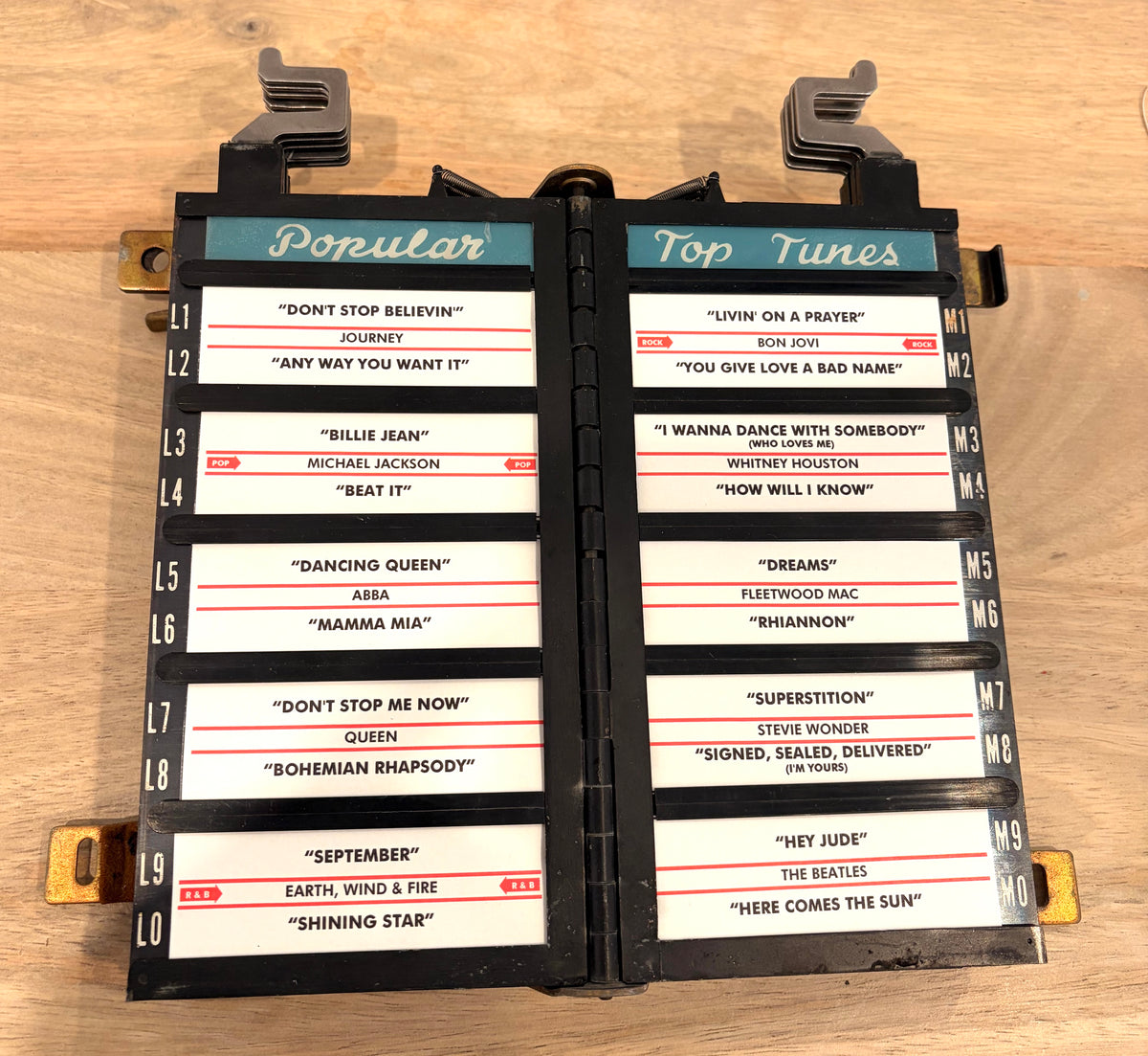 Wurlitzer 5250 Jukebox Wallbox - Working & Restored - MP3/Bluetooth/AirPlay