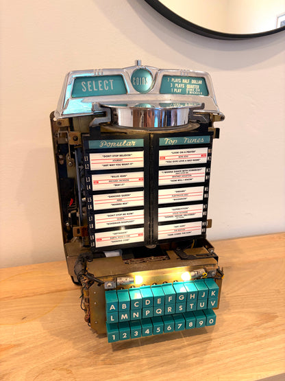Wurlitzer 5250 Jukebox Wallbox - Working & Restored - MP3/Bluetooth/AirPlay
