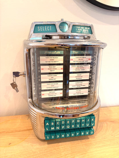 Wurlitzer 5250 Jukebox Wallbox - Working & Restored - MP3/Bluetooth/AirPlay